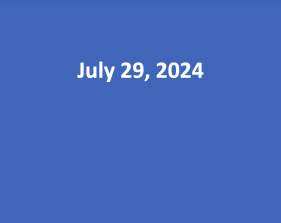 July 29, 2024