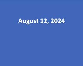August 12, 2024