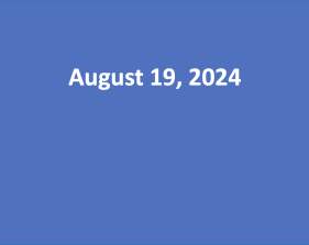 August 19, 2024