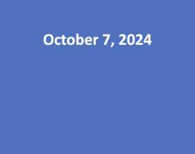 October 7, 2024
