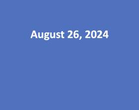 August 26, 2024