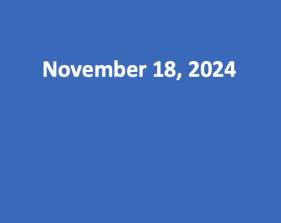 November 18, 2024