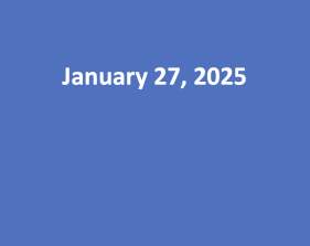 January 27, 2025