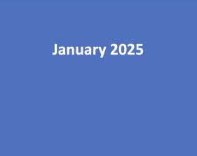 January 2025