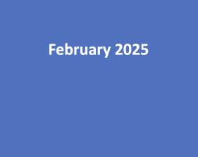 February 2025