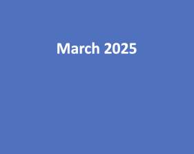 March 2025