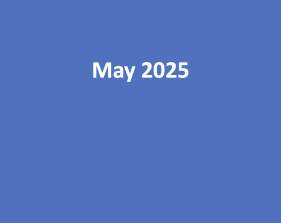 May 2025