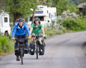 Biking in YNP