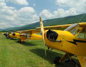 yellow airplanes