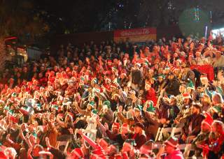 Ford Holiday River Parade + Holiday Lighting