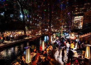 Holiday Lights On The San Antonio River Walk
