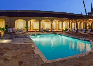 Dive-in Movies at the Pool at DoubleTree