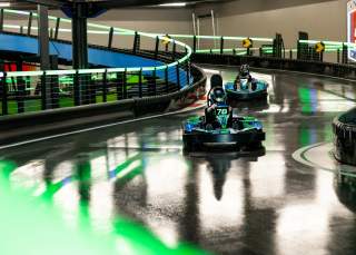 Elevated Entertainment at Andretti Indoor Karting & Games