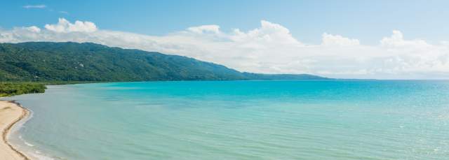 Beach at Busha Westmoreland - Drone image