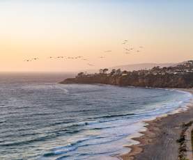 Sunset over Salt Creek Beach
