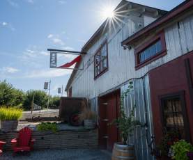 The View Winery Building Entrance