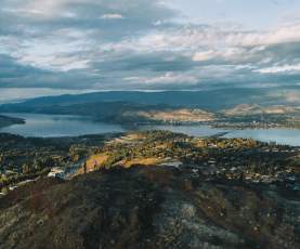 Mount Boucherie (Aerial)