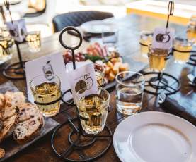 Soma Craft Cidery - Cider Tasting at Table