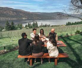 Part of Spring 2022 shoot at Wineries along Lake Country Scenic Sip Wine Trail