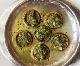 Escargot at Bouchons Bistro