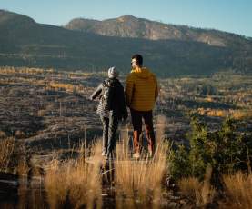 Couple Hiking at Johns Family Nature Conservancy Regional Park 24