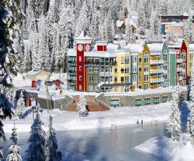 SilverStar Mountain Resort Village and Skating Rink