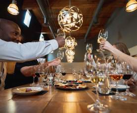 Sandhill Winery Barrel Room