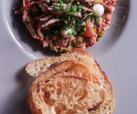 Wagyu Tartar from Derrick's Steakhouse