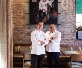 Emeril and E.J. Lagasse