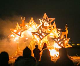 Algiers Point Bonfire and Concert