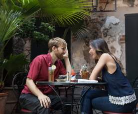 Napoleon House Restaurant- Romantic Courtyard