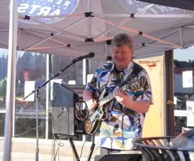 Performer at Farmers Market