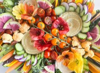 Feast and Floral Wine Bar Bouquet