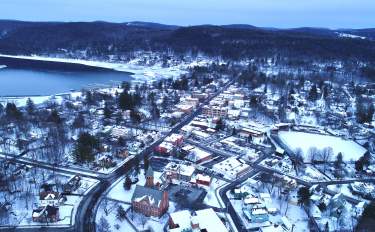 Winter, Small-Town Charm