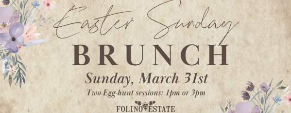 Easter Sunday Brunch & Egg Hunt