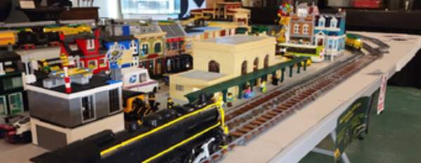 The Brick Reading Railroad is chugging back to the Reading Railroad Heritage Museum