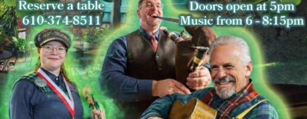 Saint Patrick’s Night Ceilidh with Bracken at the Speckled Hen Cottage Pub