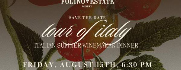 Farragusto Tour of Italy Dinner