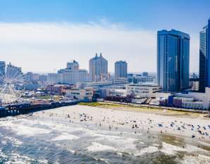 Atlantic City's Unique Location: Where Land Meets the Sea