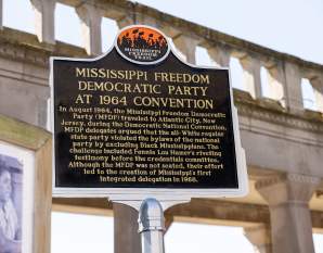 Mississippi Freedom Trail Marker