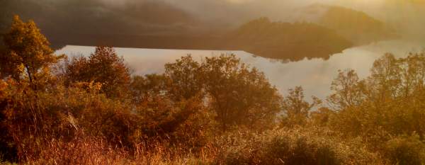 View of Ridenour Overlook in the Fall