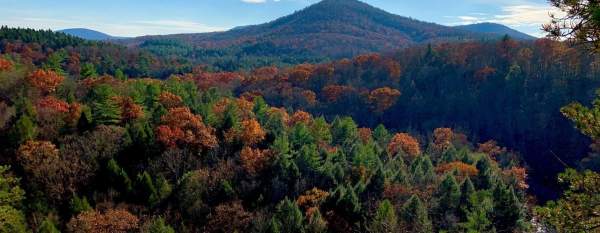 Trough Creek State Park - Ledges Trail in Fall