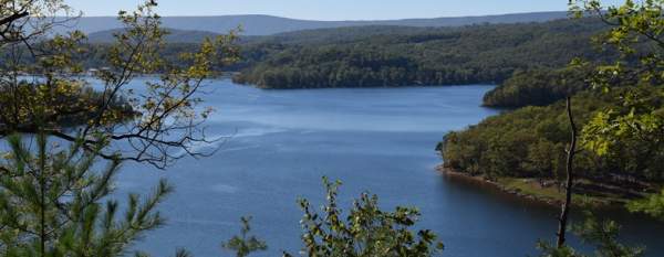 Terrace Mountain Trail View of Raystown Lake