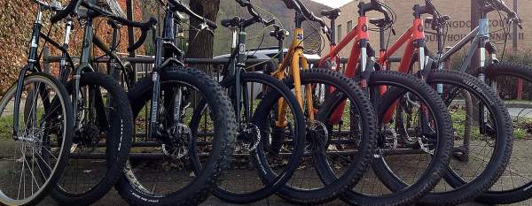 Bikes at Rothrock Outfitters