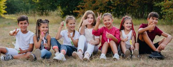 Children at camp