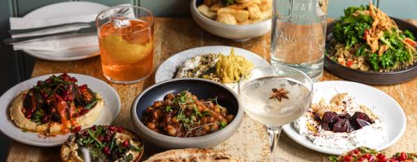 Table of Mediterranean food