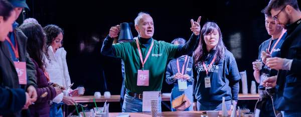 Group of people in the Manchester Coffee Festival