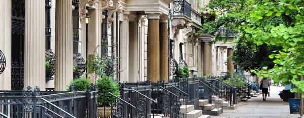 Steps in New York