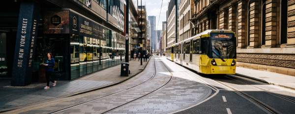 Tram city centre