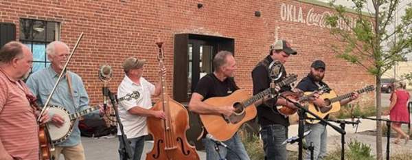 Live music on the patio